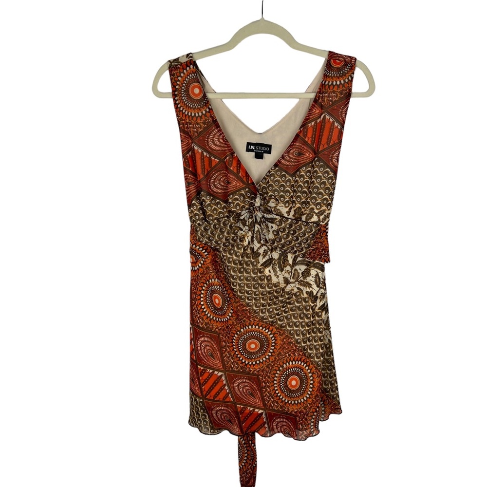 I. N. Studio  Women’s Sleeveless Boho Top Sz 2X